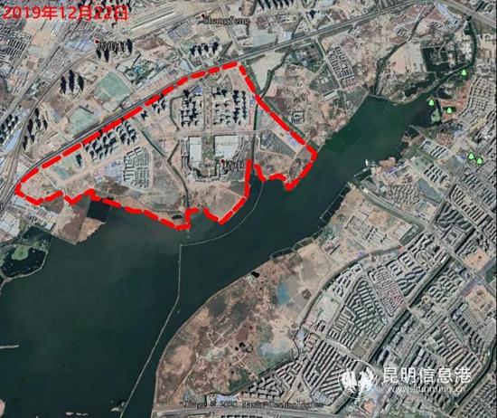 2019年12月草海片区卫星地图
