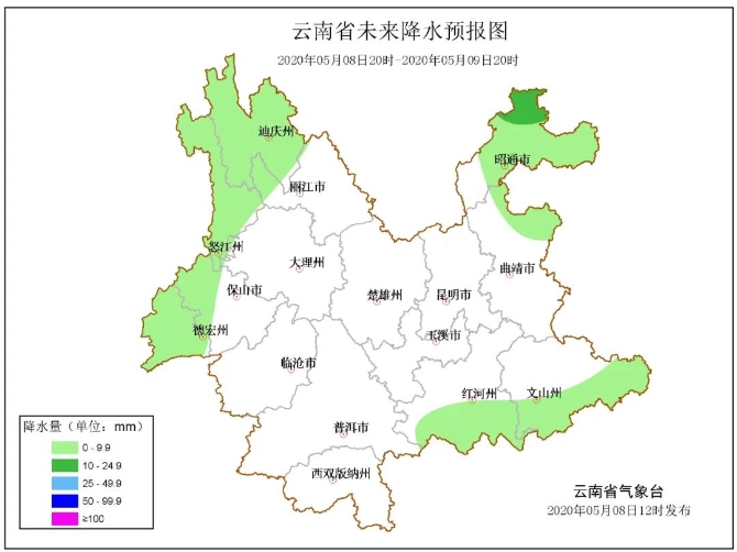 云南：晴热高温“势力”当仁不让