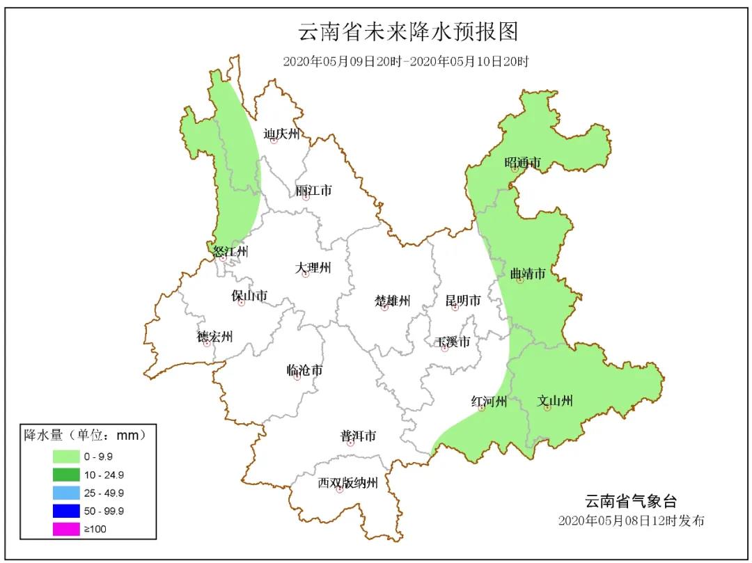 云南：晴热高温“势力”当仁不让