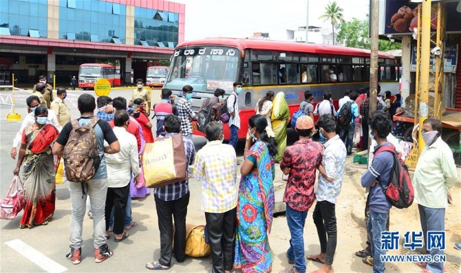 (国际疫情)(2)印度逐步恢复各邦之间客运车辆互通