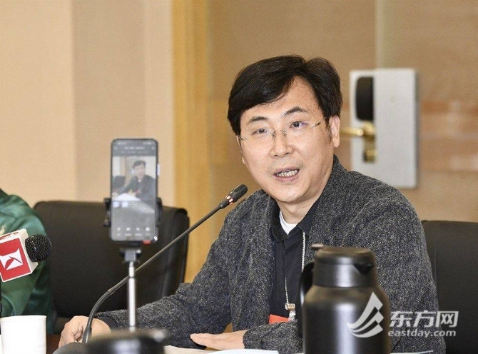 图片说明:全国人大代表廖昌永(张驰摄)