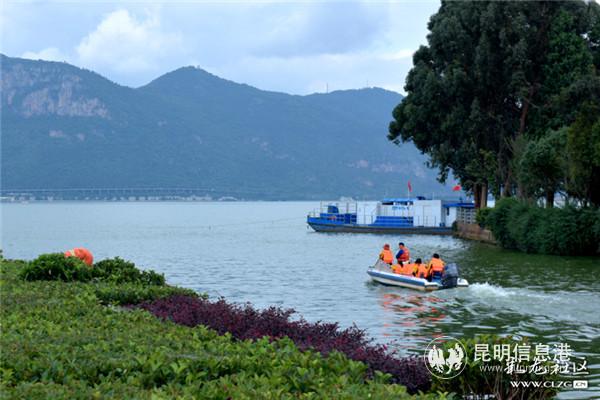 5，盘龙江流入滇池入口 像由心生摄