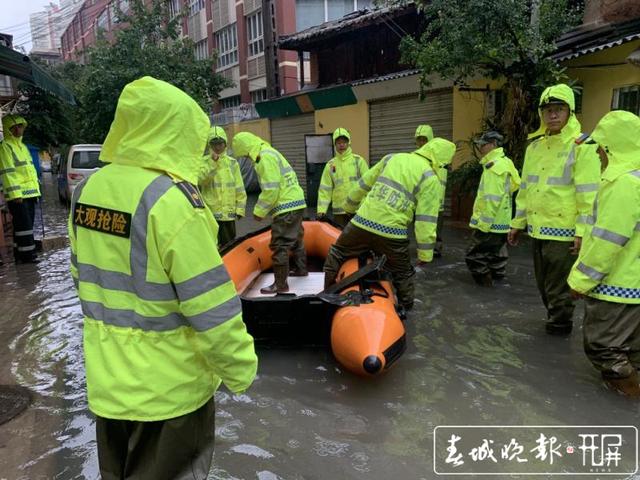 靖国新村54号小区淹水