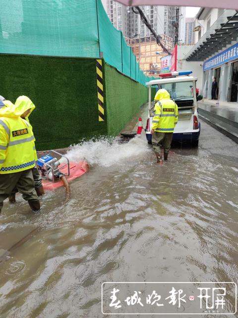 靖国新村54号小区淹水