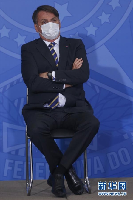 （国际疫情）（3）巴西总统新冠病毒检测结果转阴后首次出席官方活动