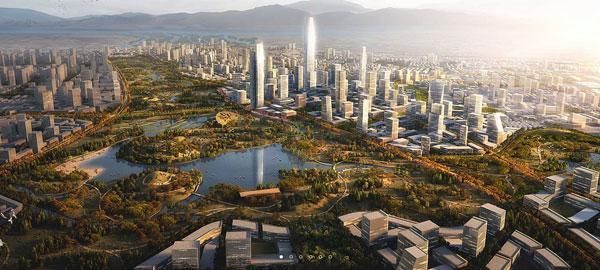 巫家坝中央公园效果图