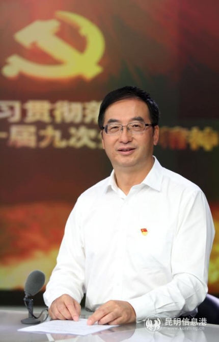 市人大常委会副主任、寻甸县委书记何健升 昆明日报 记者李海曦 摄 市人大常委会副主任、寻甸县委书记何健升 昆明日报 记者李海曦 摄