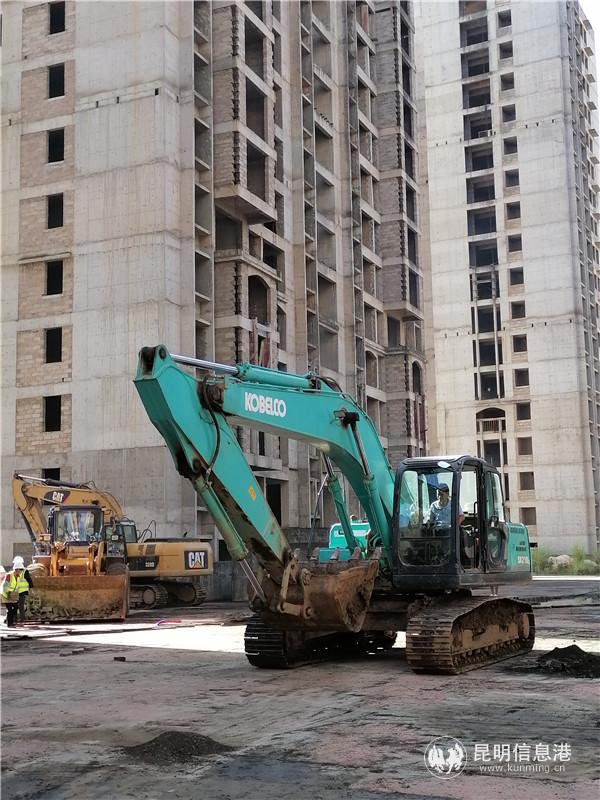 别样幸福城项目4号地块正式启动复工续建