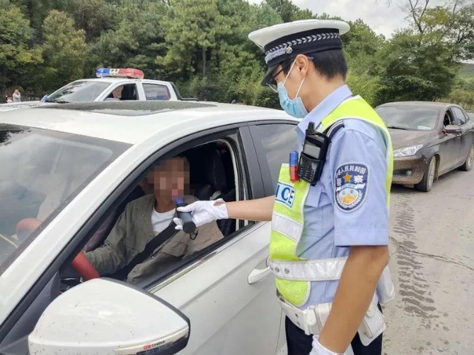 “双节”假期,宣威5名“酒司机”撞“枪口”