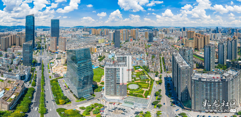 3北市区全景航拍