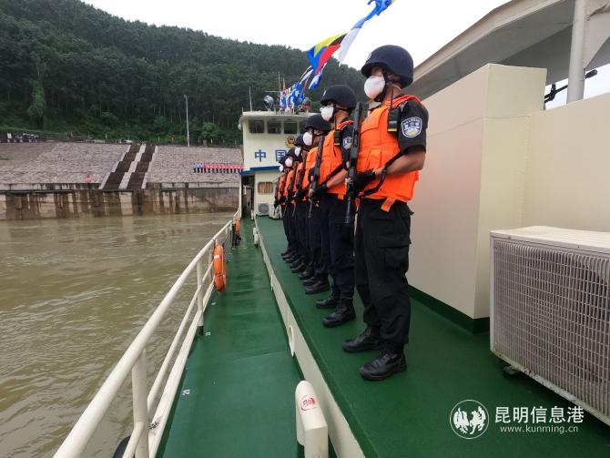 第98次中老缅泰湄公河联合巡逻执法启动2 第98次中老缅泰湄公河联合巡逻执法启动2