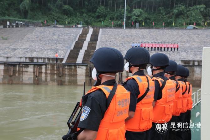 第98次中老缅泰湄公河联合巡逻执法启动1 第98次中老缅泰湄公河联合巡逻执法启动1
