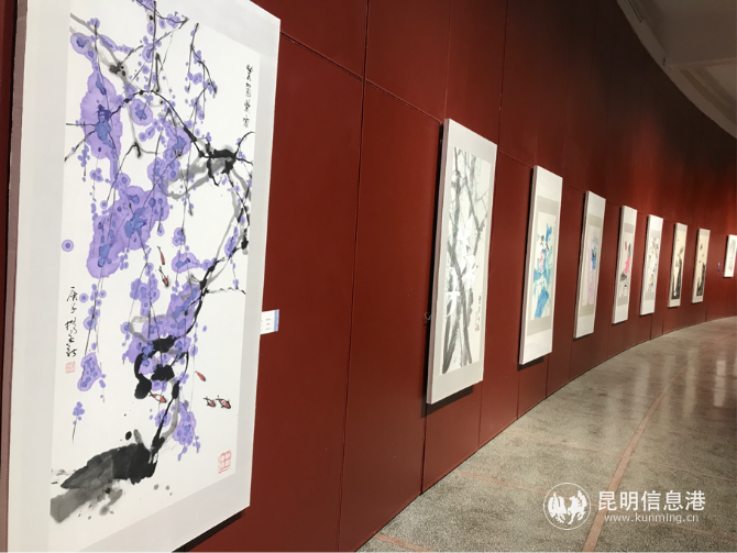 “2020海风·中国海派书画名家作品展”在昆开展1