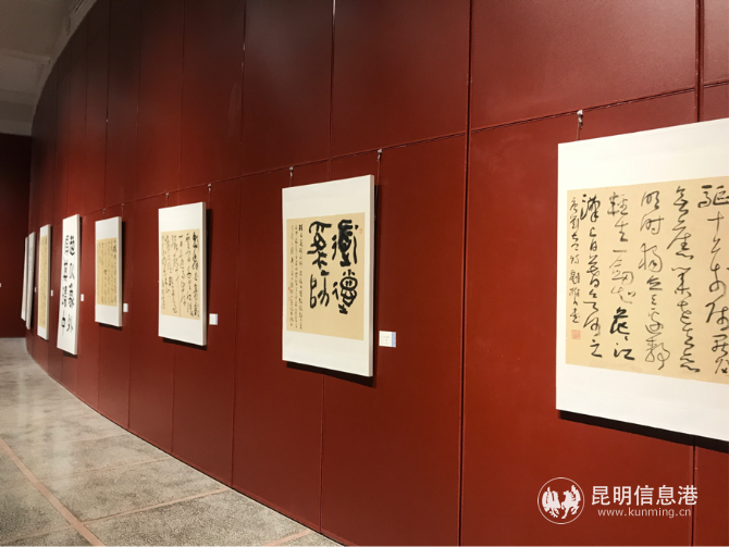 “2020海风·中国海派书画名家作品展”在昆开展3