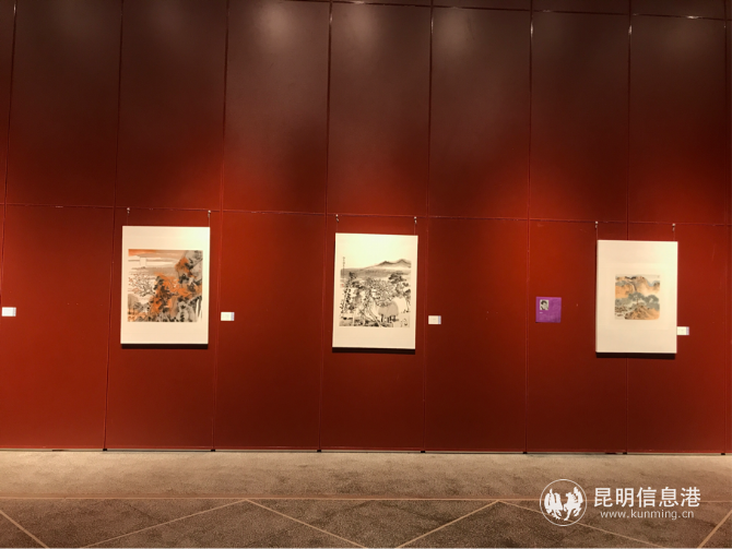 “2020海风·中国海派书画名家作品展”在昆开展6