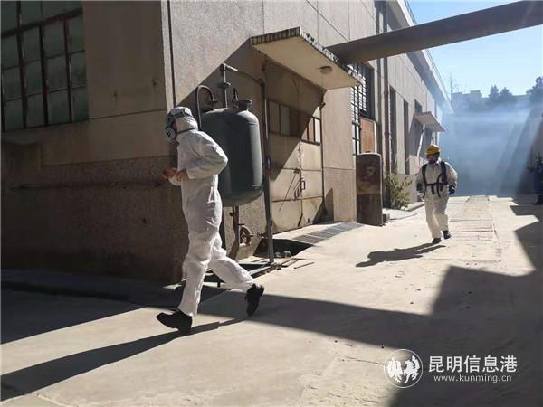演练进行中