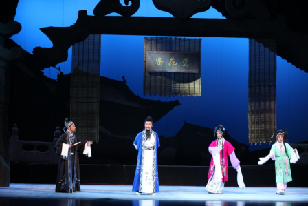 《燕赵风骨关汉卿》演出现场