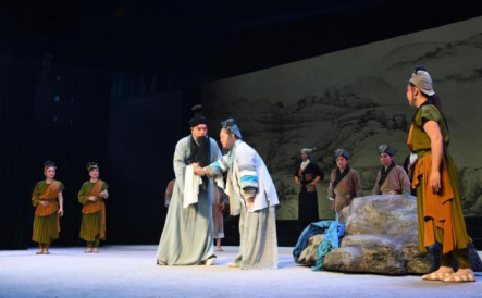 《燕赵风骨杨继盛》演出现场