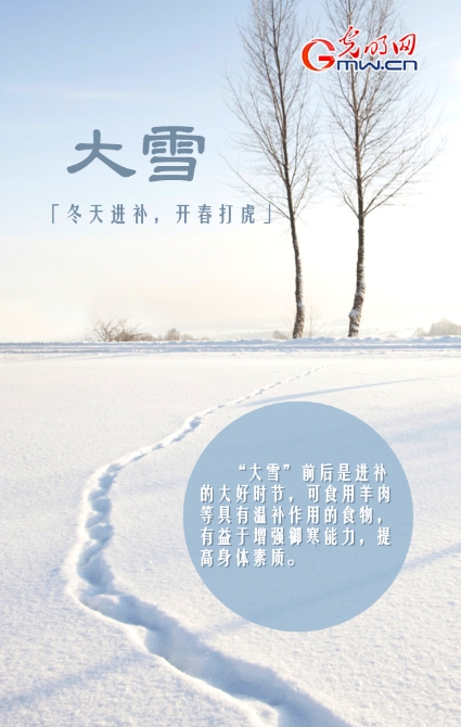 【海报】大雪节气的N种打开方式