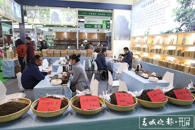 2020昆明茶博会开幕 记者：高伟 摄