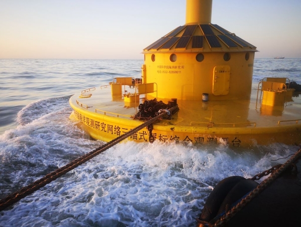 我国超大型三锚式浮标综合观测平台入列东海海洋观测研究站并正式运行 我国超大型三锚式浮标综合观测平台入列东海海洋观测研究站并正式运行