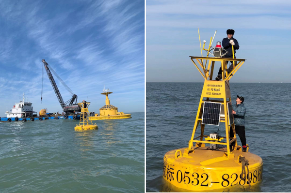 我国超大型三锚式浮标综合观测平台入列东海海洋观测研究站并正式运行 我国超大型三锚式浮标综合观测平台入列东海海洋观测研究站并正式运行