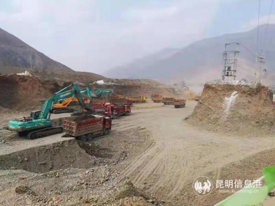 云南省东川港建设项目有序推进4320210324165037 云南省东川港建设项目有序推进4320210324165037