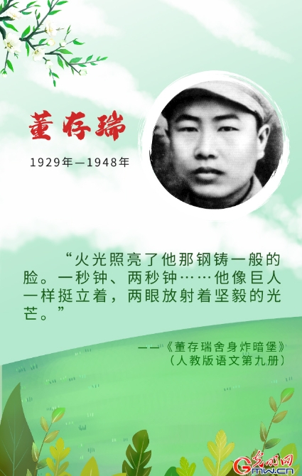 【清明海报】课本中的英烈 我们从未忘记