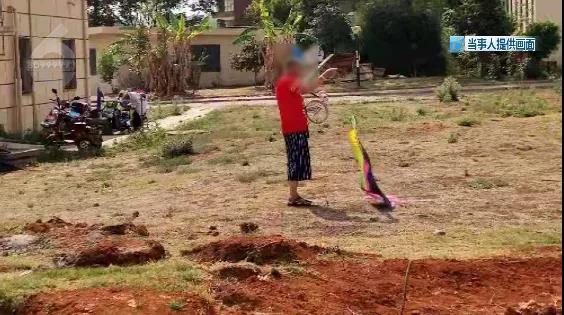 外卖小哥骑车被风筝线“割喉”!