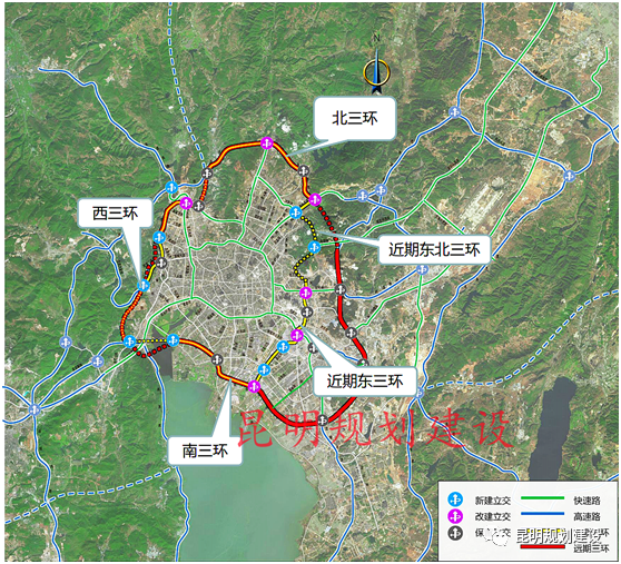 昆明三环来了！全长71.1公里