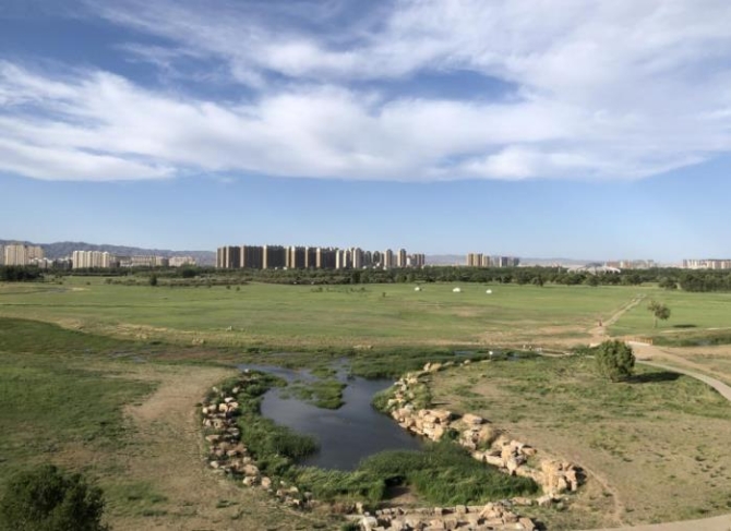 赛汗塔拉城中草原