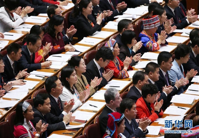 10月18日，中国共产党第十九次全国代表大会在北京人民大会堂隆重开幕。这是大会会场。 2.jpg