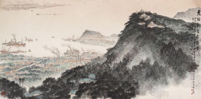 近现代中国画名家百幅精品亮相深圳 见证新中国发展 近现代中国画名家百幅精品亮相深圳 见证新中国发展