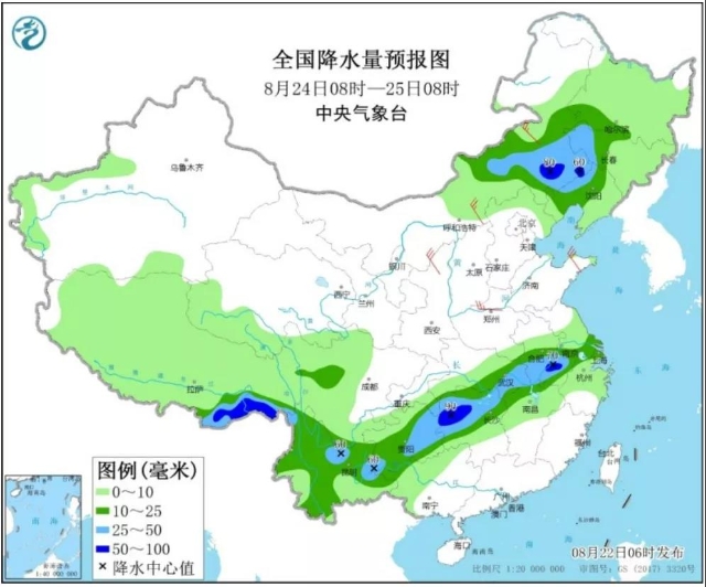 大雨、暴雨、大暴雨来袭！新一轮强降雨又是周一杀到！