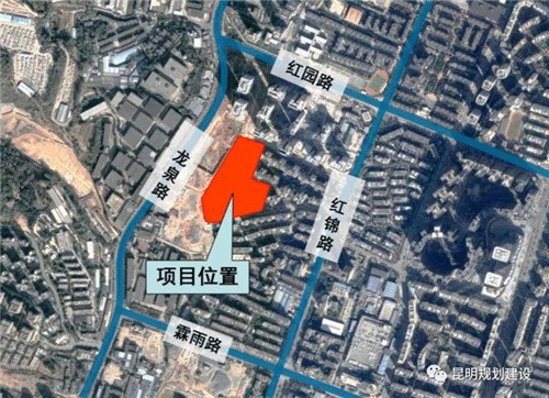 昆明一城改项目地块过规