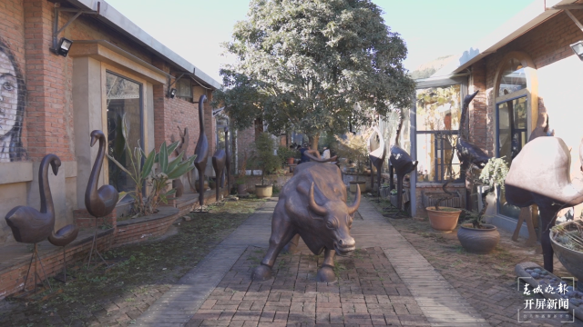 现代与传统并存,昆明西山区文创产业集聚发展效应逐步显现(开屏新闻记者罗宗伟摄