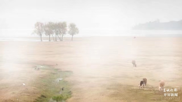 开屏策划|冬至云南—会泽念湖(开屏新闻记者及通讯员 摄)