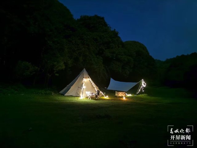 【五一旅游点推荐】踏青、“吸氧”!元江南溪老林有个绝佳露营地