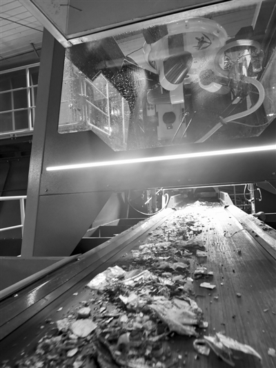 智能垃圾分拣系统打造“无废镇”