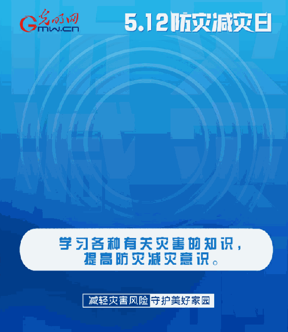 【动态海报】减轻灾害风险,从这10个字开始 【动态海报】减轻灾害风险,从这10个字开始