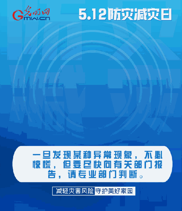 【动态海报】减轻灾害风险,从这10个字开始 【动态海报】减轻灾害风险,从这10个字开始