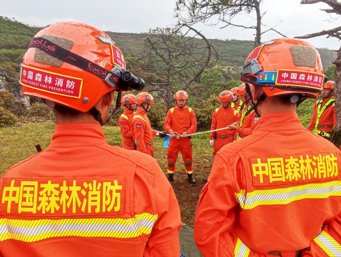 骨干讲解提示。马杰璋摄