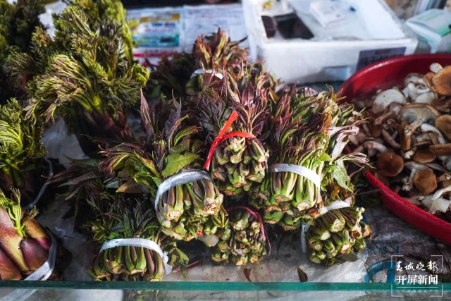 德宏菜市场(开屏新闻记者 马楠 通讯员 胡佩灵 杨晓玲 摄)