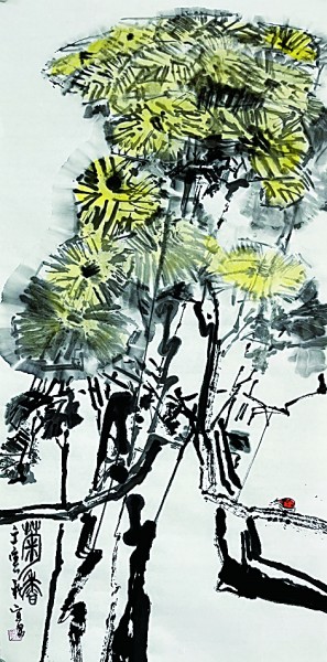 菊 跳脱秋生腕底香 菊 跳脱秋生腕底香