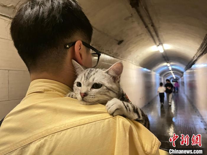 图为张瑜轩在贵阳工作之余,常会带着家里的宠物一起出游。 受访者供图 图为张瑜轩在贵阳工作之余,常会带着家里的宠物一起出游。 受访者供图