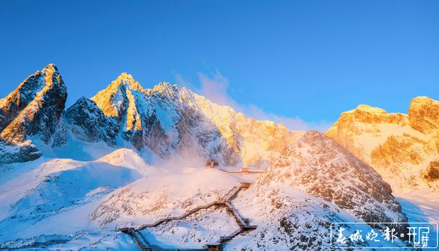 雪后初晴，玉龙雪山颜值爆表！ 图片、视频由@和学乾 提供