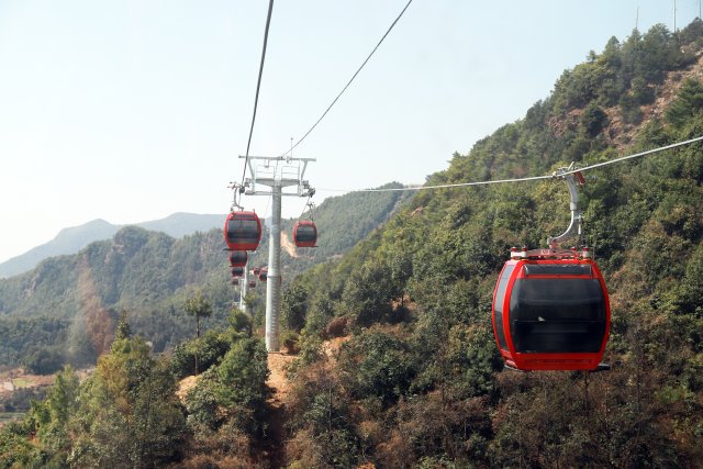 昆明轿子山景区两条索道将投用（轿子山景区供图）