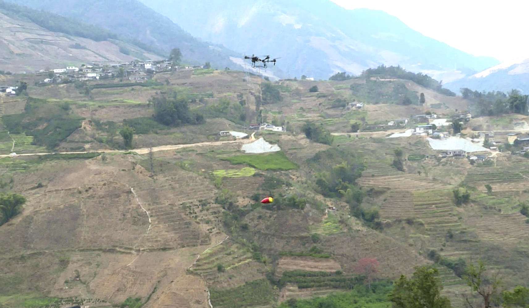 试飞成功!这个惠农“新帮手” 省时!省力!