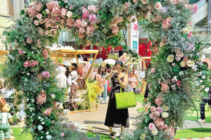 心形鲜花打卡点