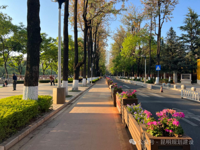 昆明翠湖城市绿道延展了（图源 昆明规划建设）